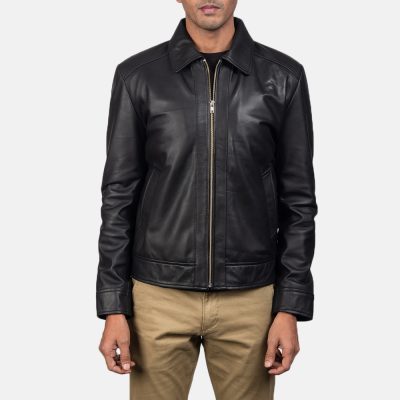 Inferno Black Leather Jacket for men 4 1550761434064
