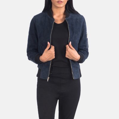 WomensAvaMa 1BlueSuedeBomberJacket 5244copy 4 1623146742295