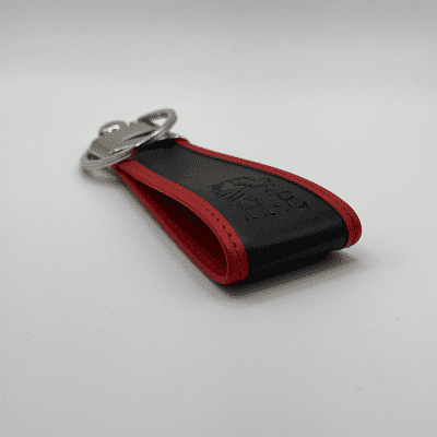 leather keychain